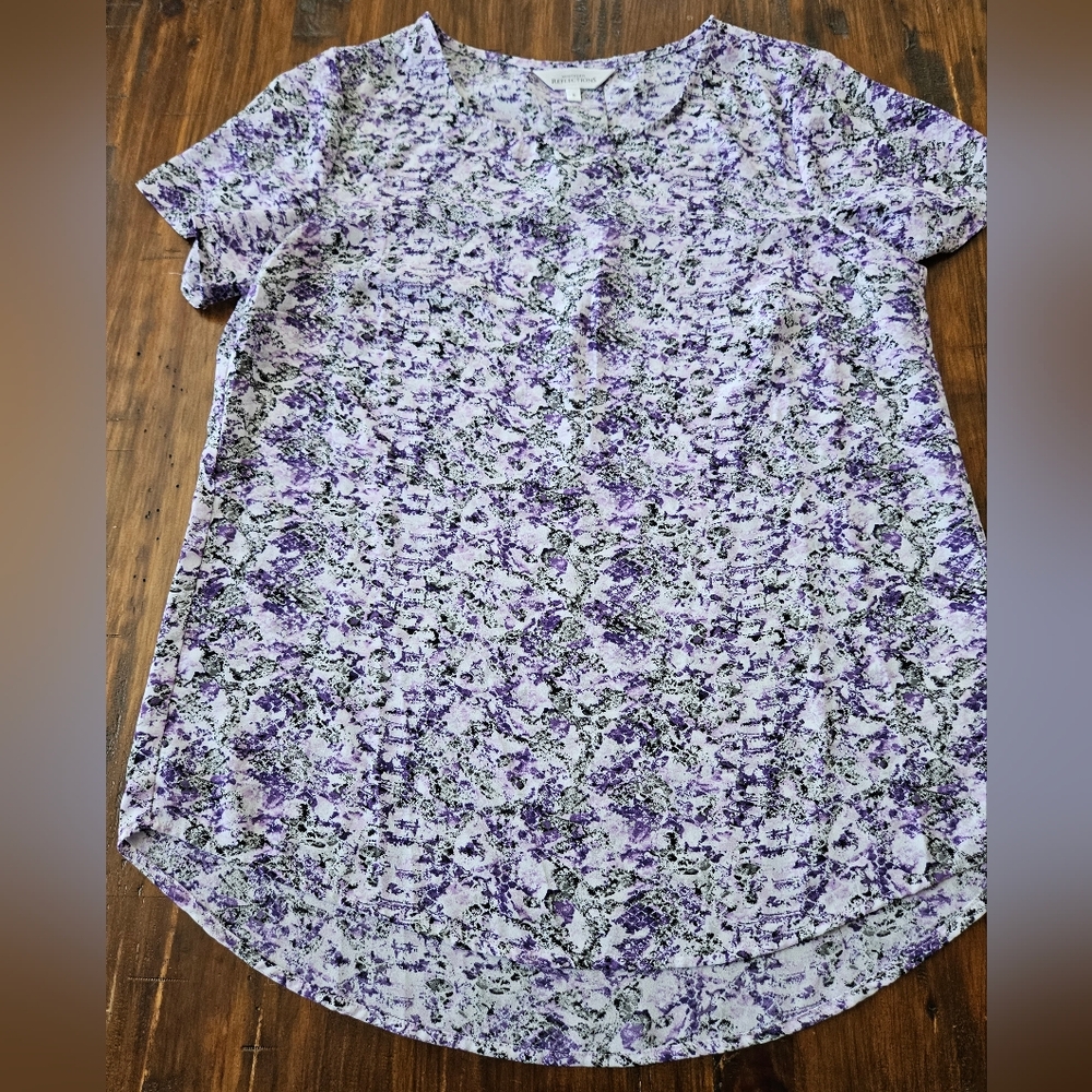 Northern Reflections Floral Blouse size small